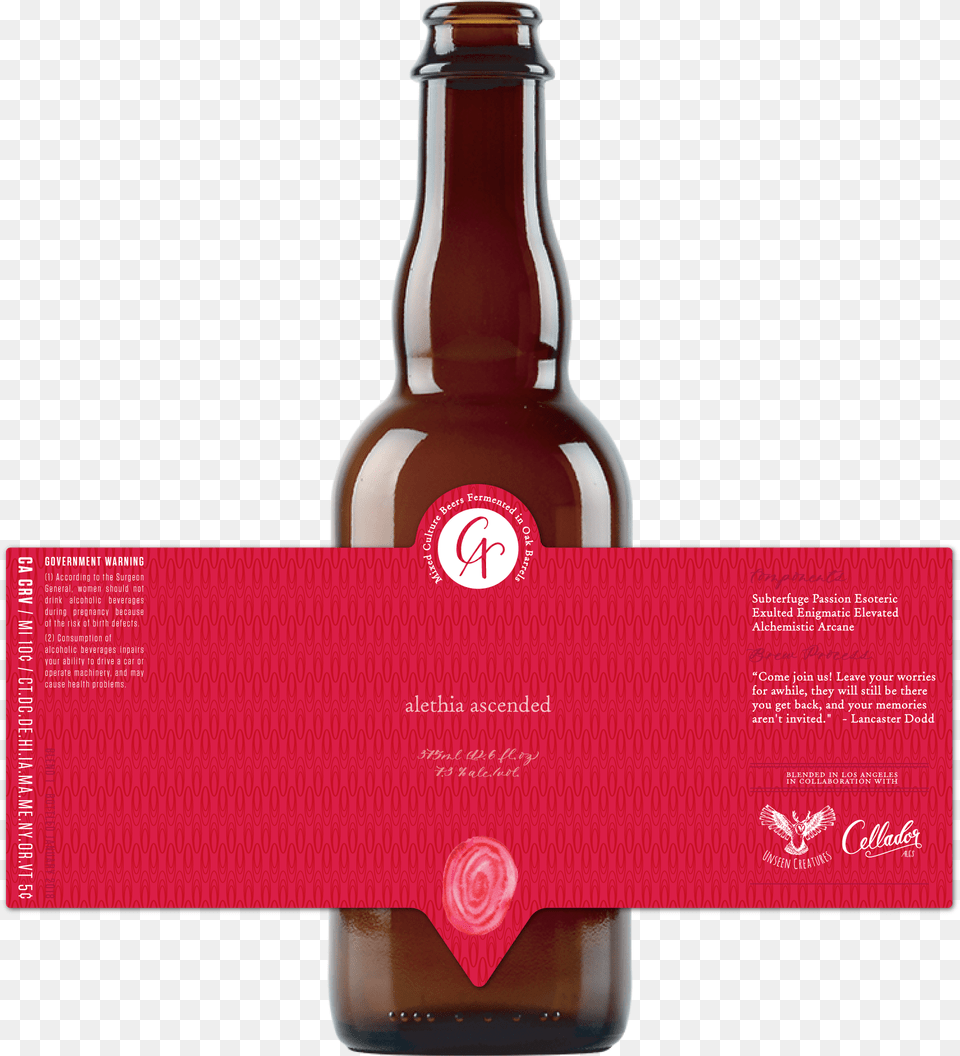 Cellador Ales, Alcohol, Beer, Beer Bottle, Beverage Free Transparent Png