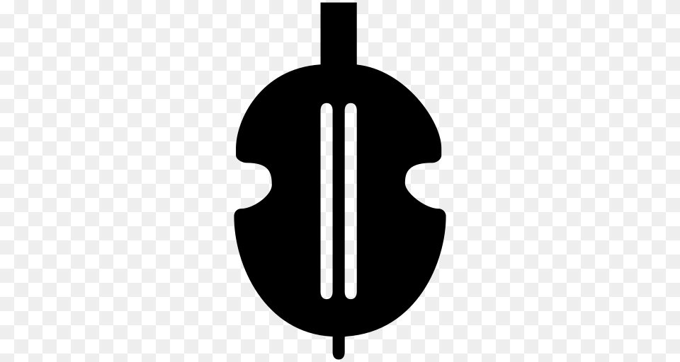 Cello Icon With And Vector Format For Unlimited Gray Free Png Download