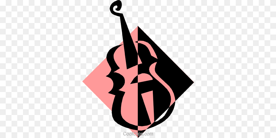 Cello Symbol Royalty Vector Clip Art Illustration, Musical Instrument, Dynamite, Weapon Free Transparent Png