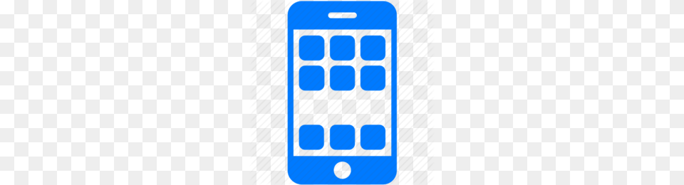 Cellphone Blue Clipart Iphone Clip Art Iphone, Electronics, Phone, Mobile Phone Png Image