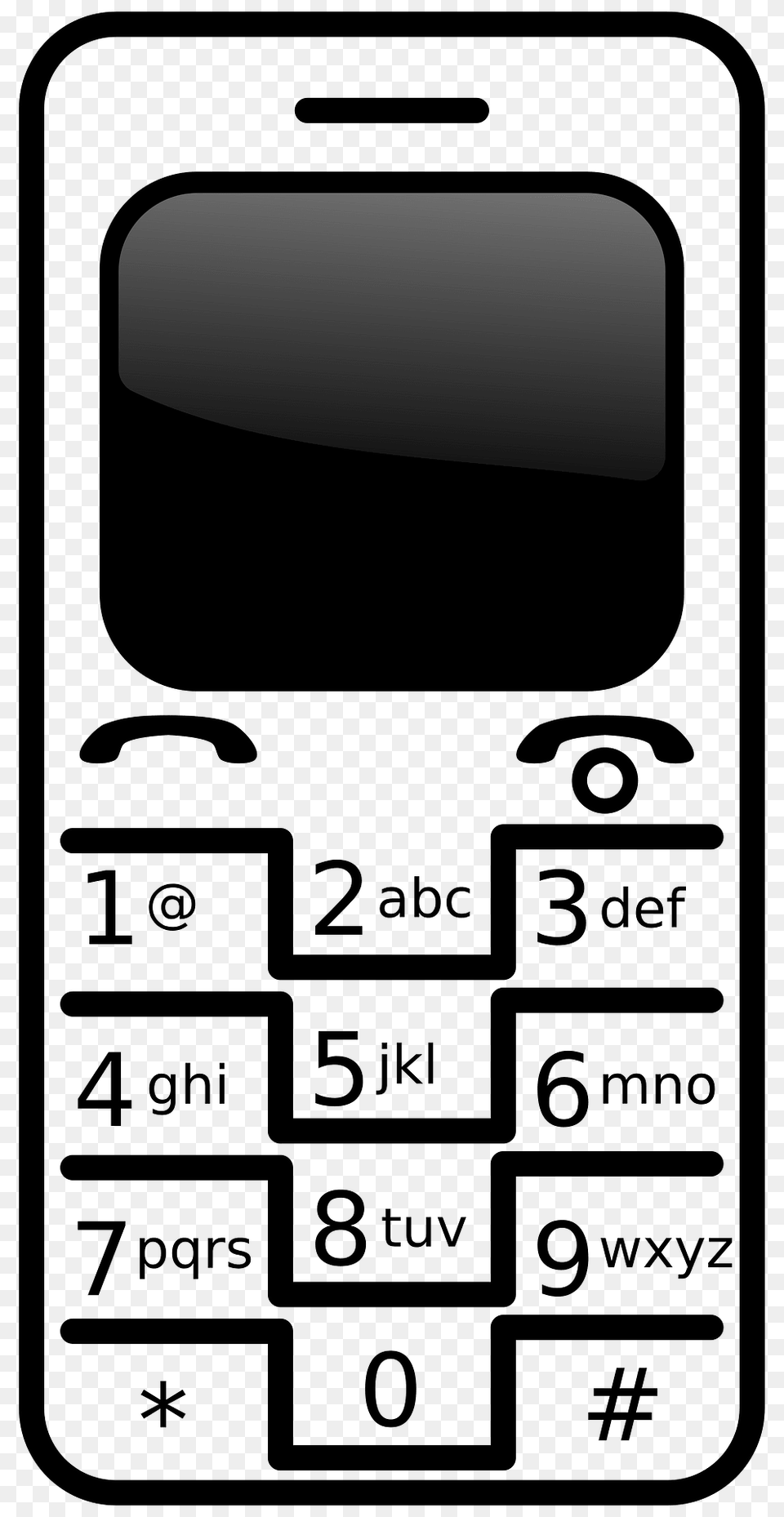 Cellphone Clipart, Electronics, Mobile Phone, Phone, Texting Free Png Download