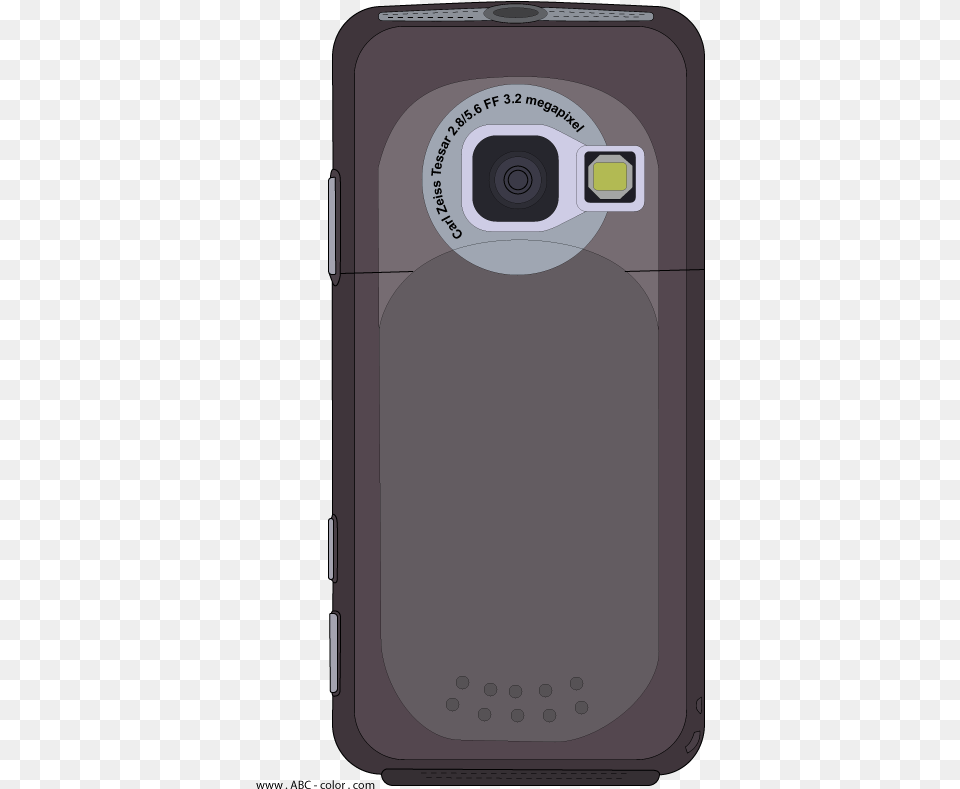 Cellphone Clipart Picture Camera Phone Back, Electronics, Mobile Phone Free Png Download