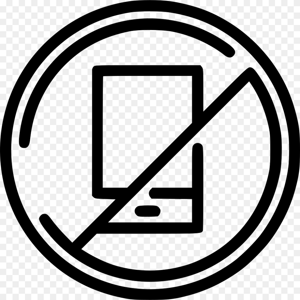 Cellphone Shutdown Clip Art, Sign, Symbol, Ammunition, Grenade Free Png