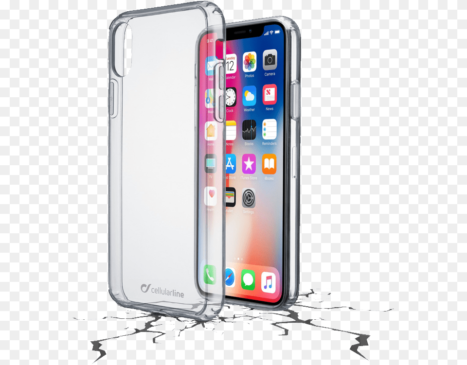 Cellularline Clear Duo For Iphone X Cellularline Clearduo Iphone Xr, Electronics, Mobile Phone, Phone Free Png Download