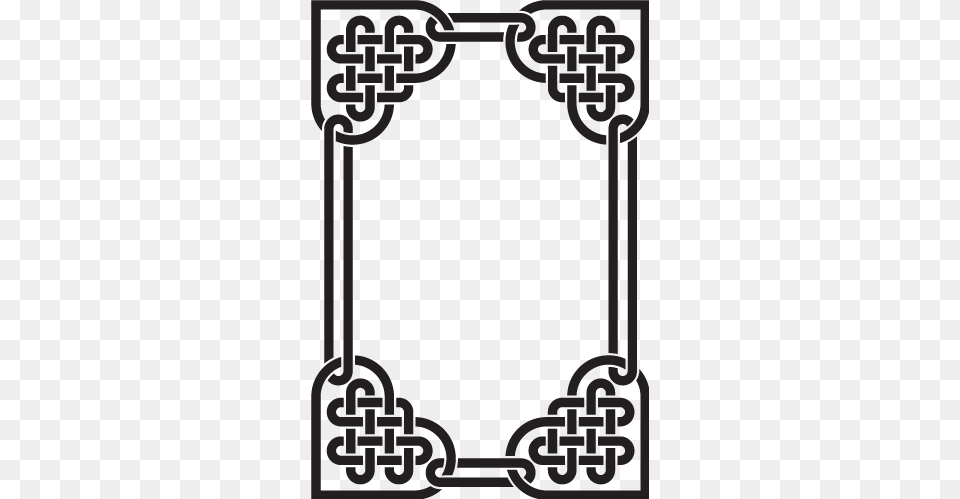 Celtic Border Celtic Heart Frame Shape Celtic, Knot, Gas Pump, Machine, Pump Free Png