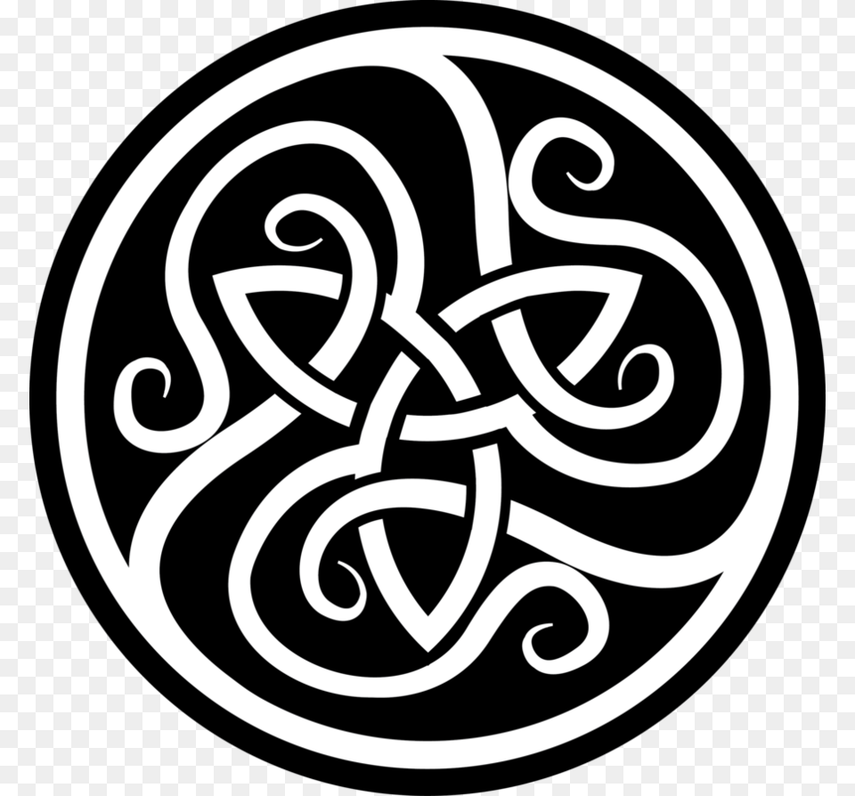 Celtic Circle Tattoo, Symbol, Text Free Png Download