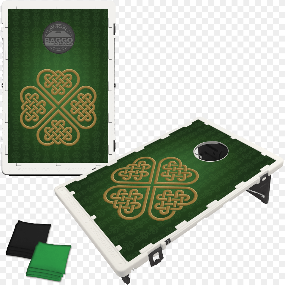 Celtic Clover Game By Philadelphia Eagles Cornhole Skin, Furniture, Table Free Transparent Png