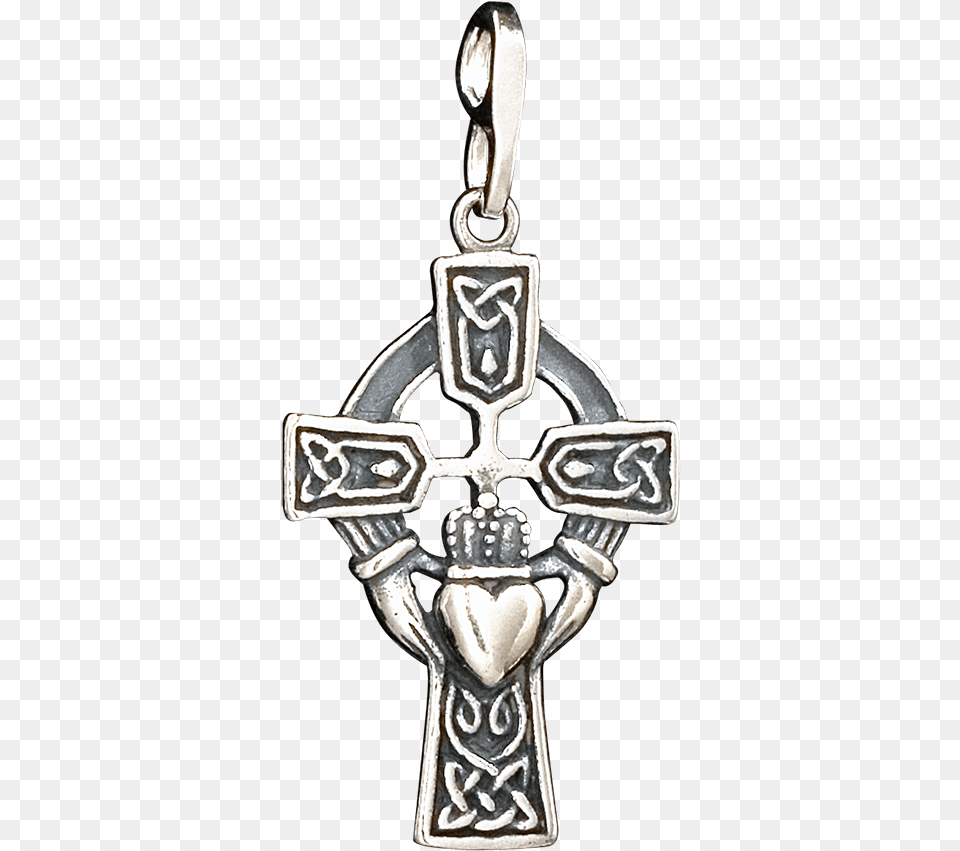 Celtic Cross Claddagh Pendant Pendant, Accessories, Symbol Png Image