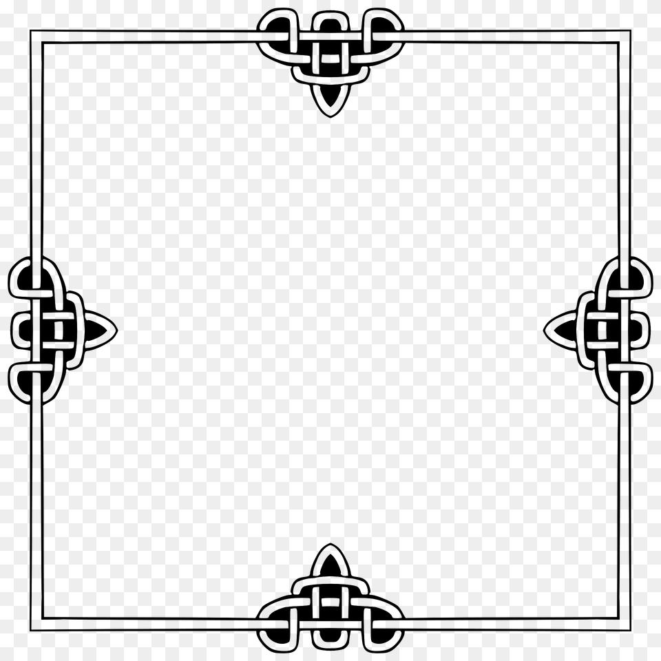 Celtic Frame Continued Clipart, Home Decor Png