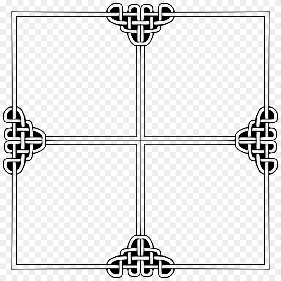 Celtic Frame Continued Clipart, Knot, Home Decor Png Image