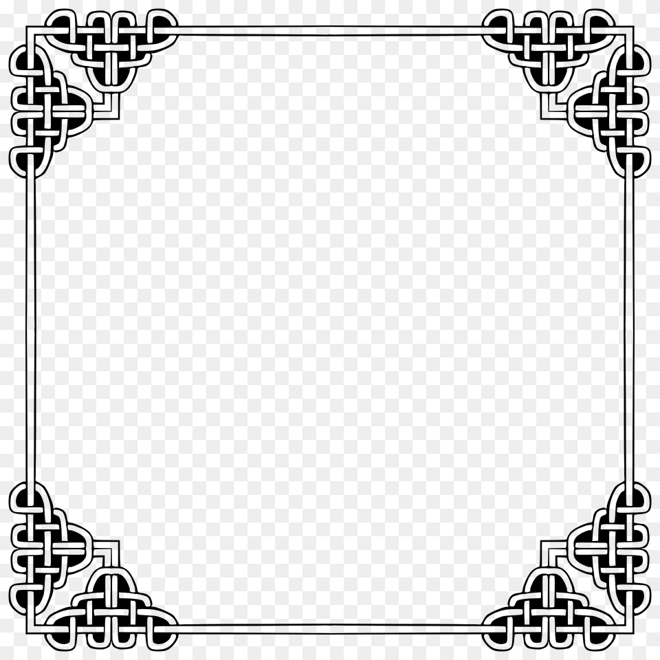 Celtic Frame Continued Clipart Png