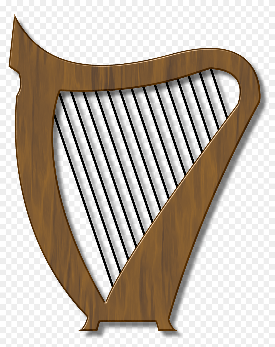 Celtic Harp Clipart, Musical Instrument, Crib, Furniture, Infant Bed Free Transparent Png