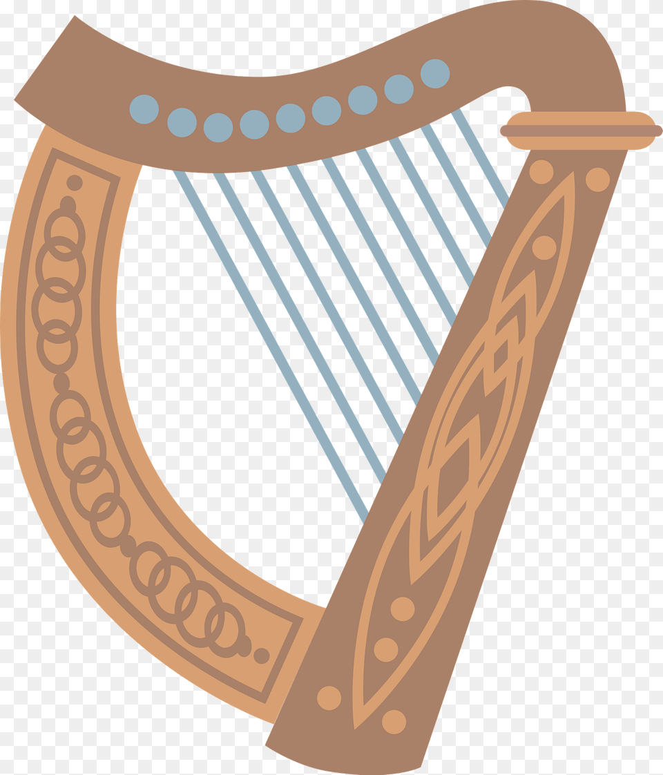 Celtic Harp Clipart, Musical Instrument, Lyre Png Image