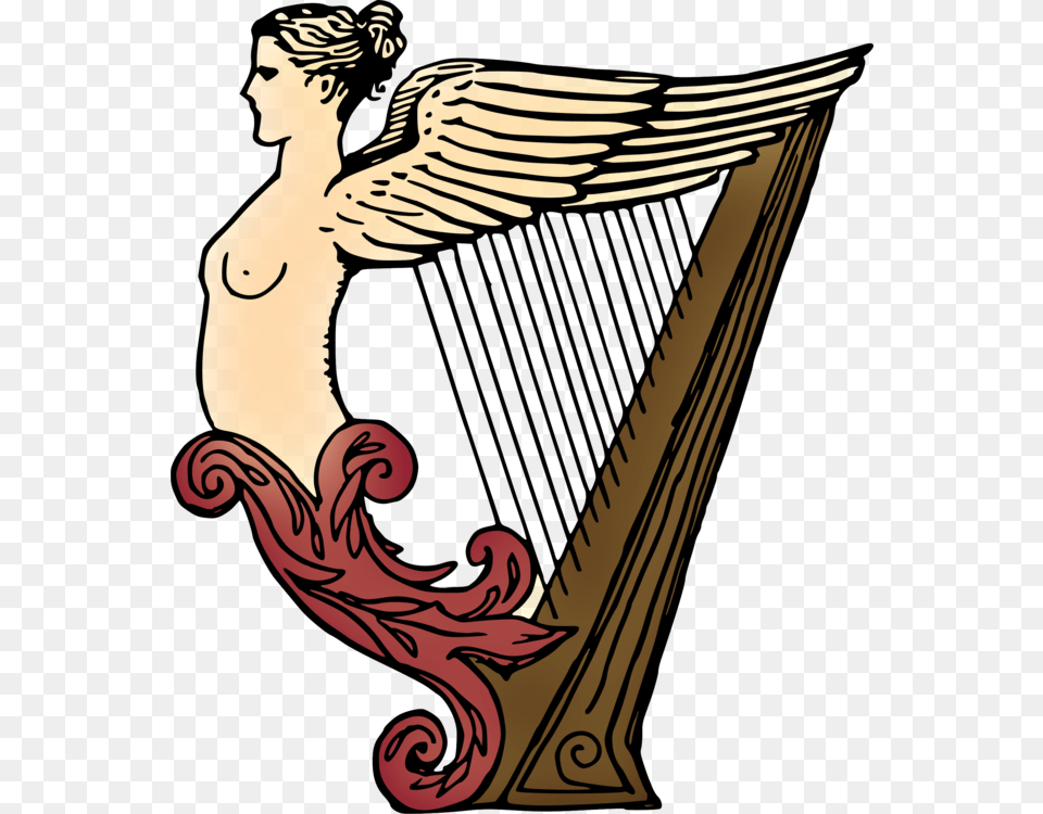 Celtic Harp String Instruments Musical Instruments, Musical Instrument, Person, Face, Head Free Png Download