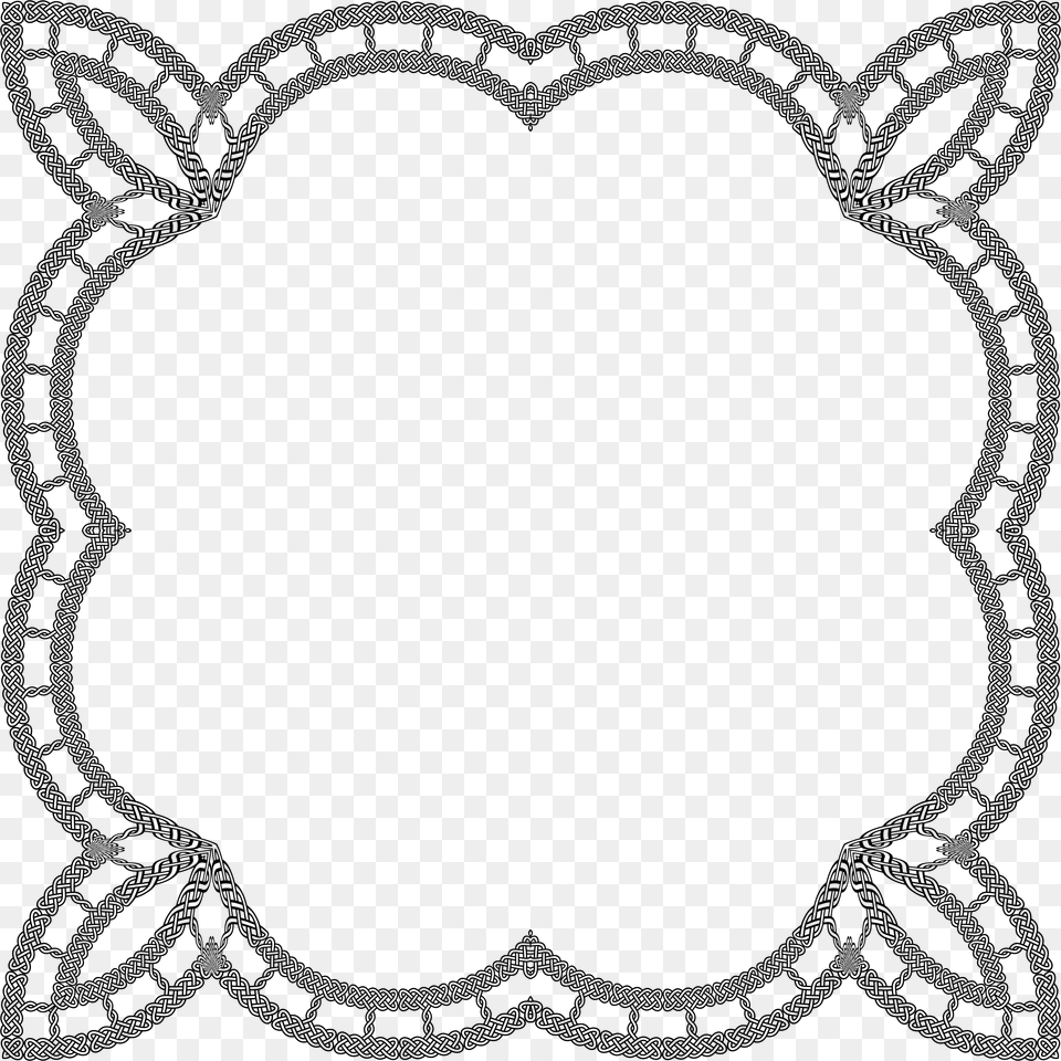 Celtic Knot, Gray Free Transparent Png