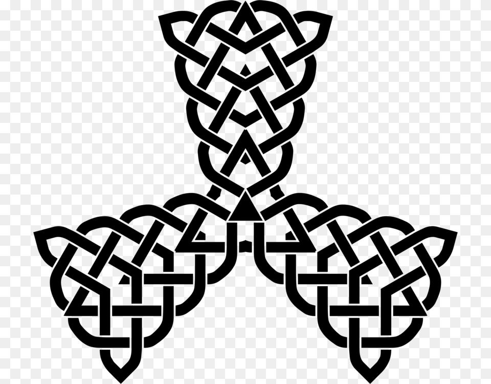 Celtic Knot Celts Symbol Computer Icons Celtic Art, Gray Free Transparent Png
