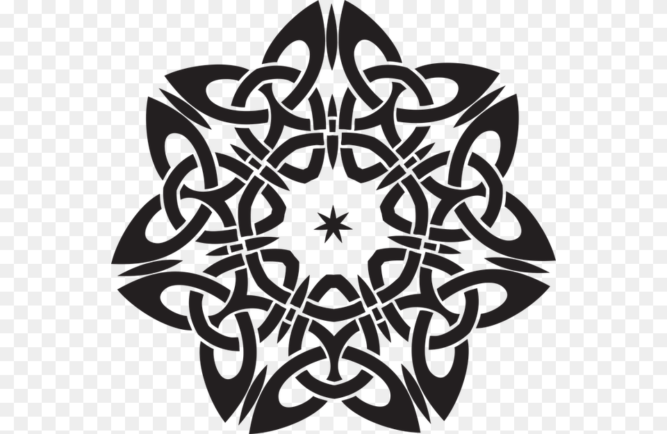 Celtic Knot Design Decorative Ornamental Star, Pattern, Art, Floral Design, Graphics Free Transparent Png