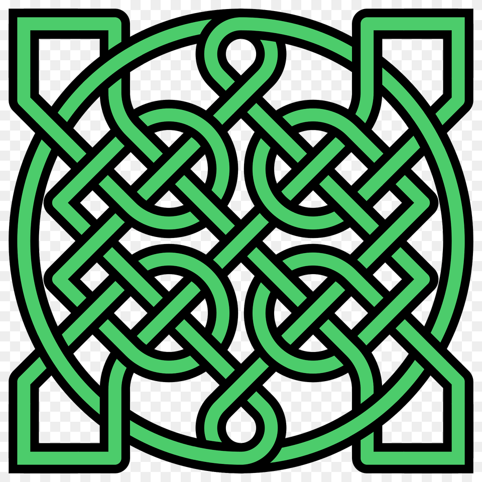 Celtic Knot Insquare 39crossings Clipart, Pattern Png Image