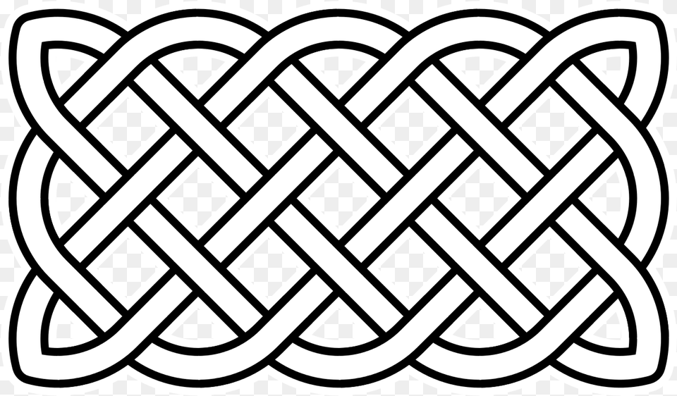 Celtic Knot Line, Pattern Free Png Download