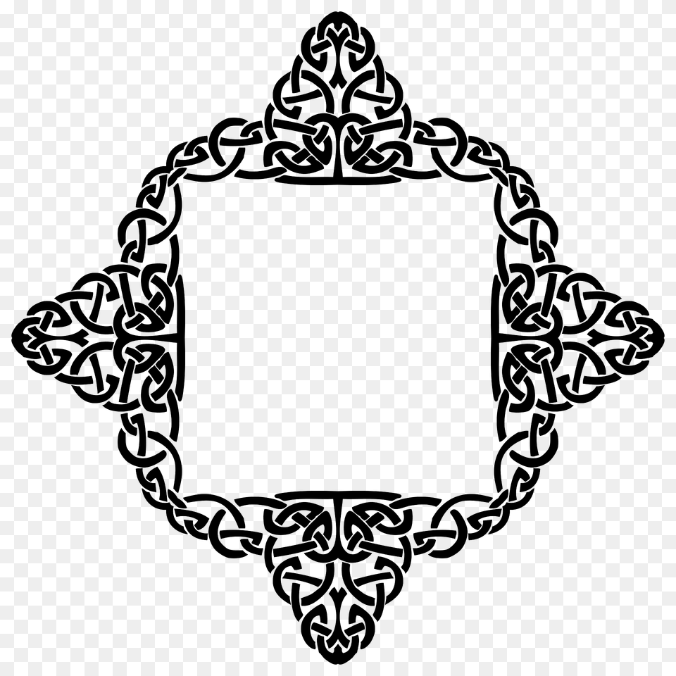 Celtic Knot Line Art Frame Clipart, Dynamite, Weapon Free Png Download