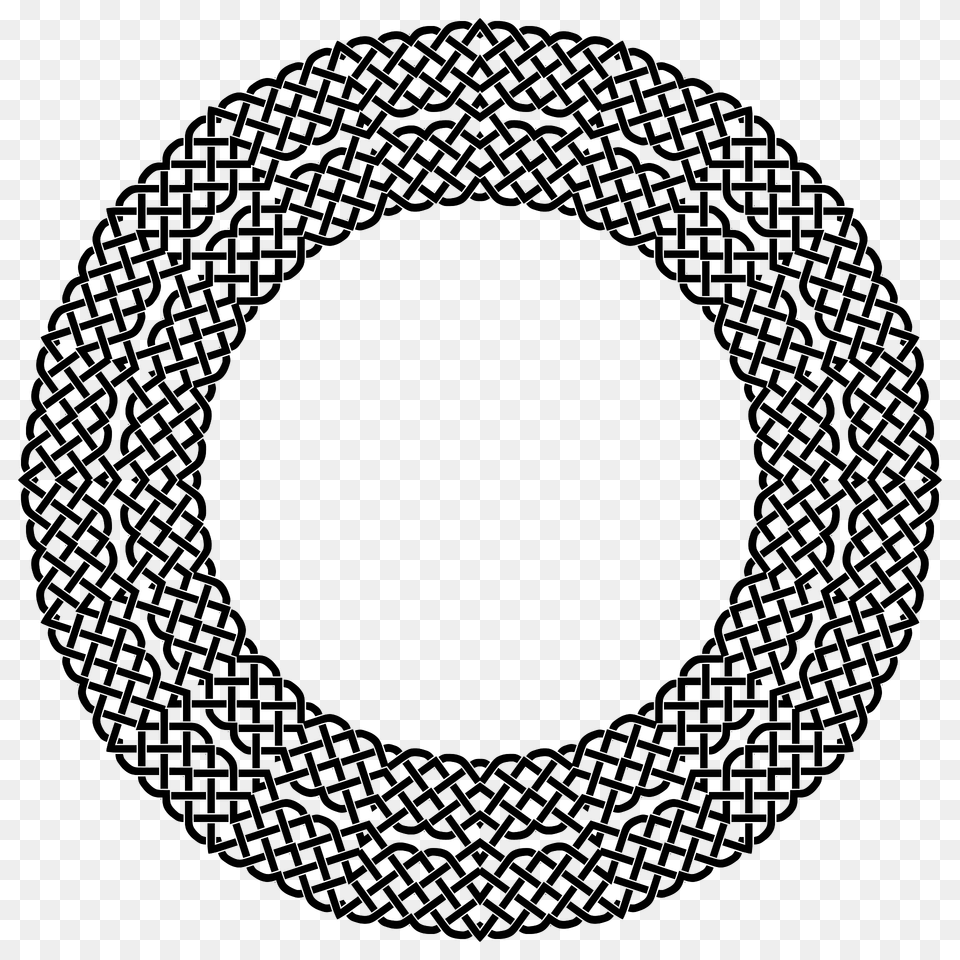 Celtic Knot Mandala Clipart, Home Decor, Rug, Oval Png