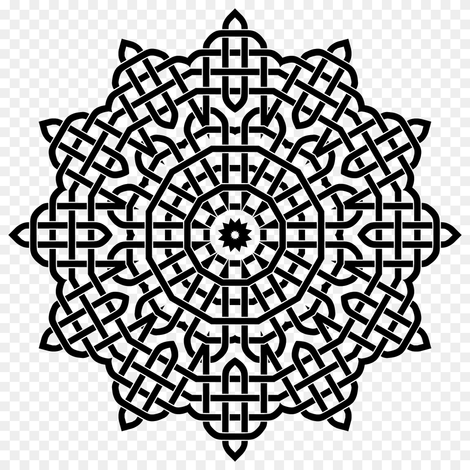 Celtic Knot Mandala Clipart, Pattern, Dynamite, Weapon, Art Free Png