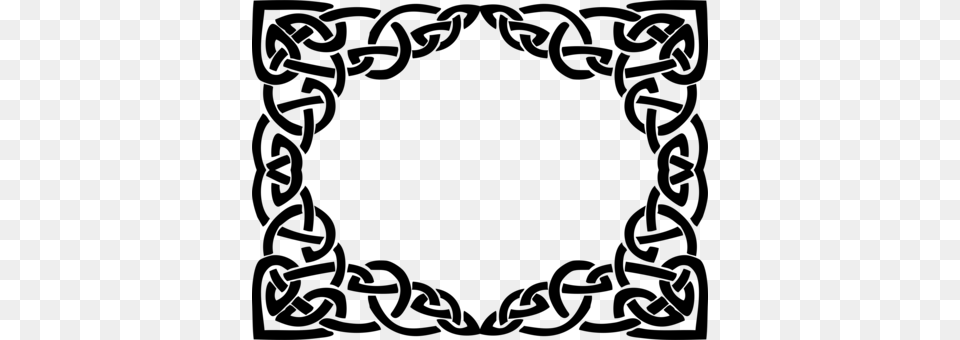 Celtic Knot Ornament Picture Frames Celts, Gray Free Transparent Png