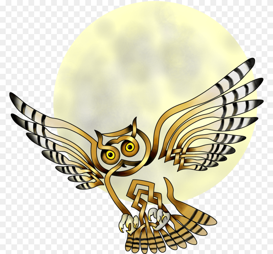 Celtic Knot Owl Celtic Art, Animal, Bird Free Png