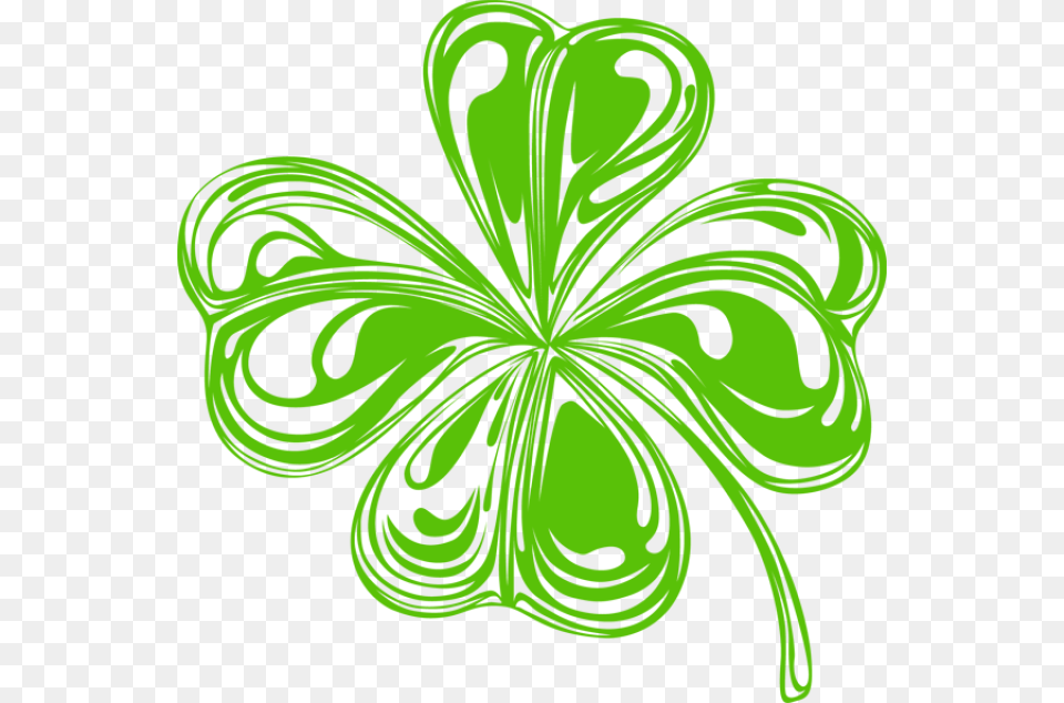 Celtic Knot Shamrock Cute St Patrick39s Day, Green, Leaf, Plant, Symbol Png Image