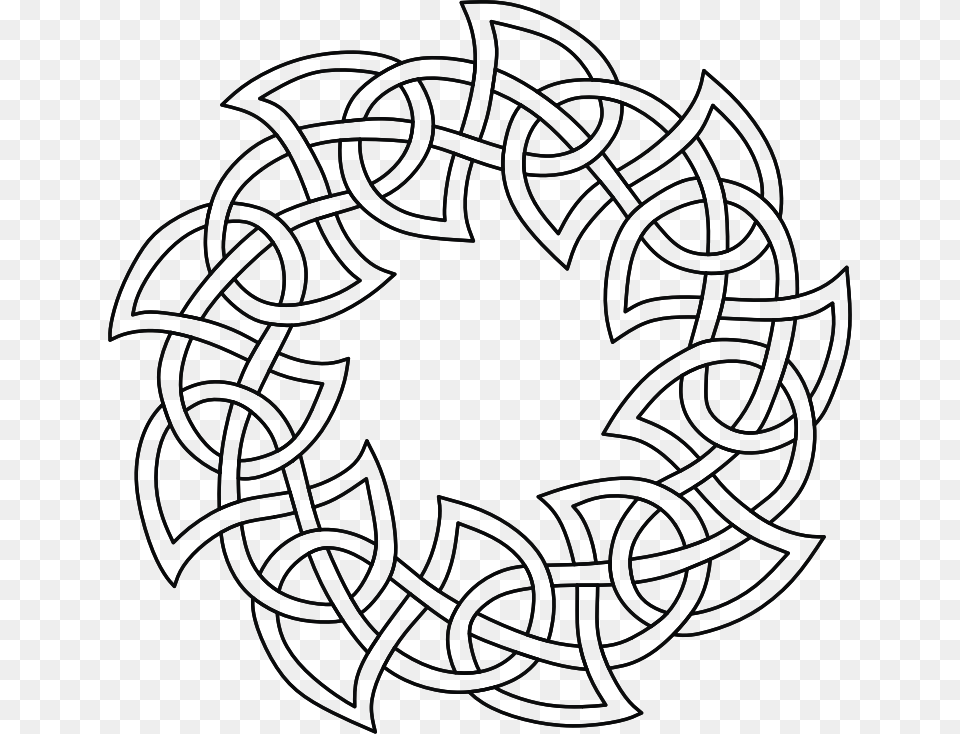 Celtic Knot Tattoo Designs Tattoo Design Circle Celtic, Blackboard, Symbol, Pattern Free Png