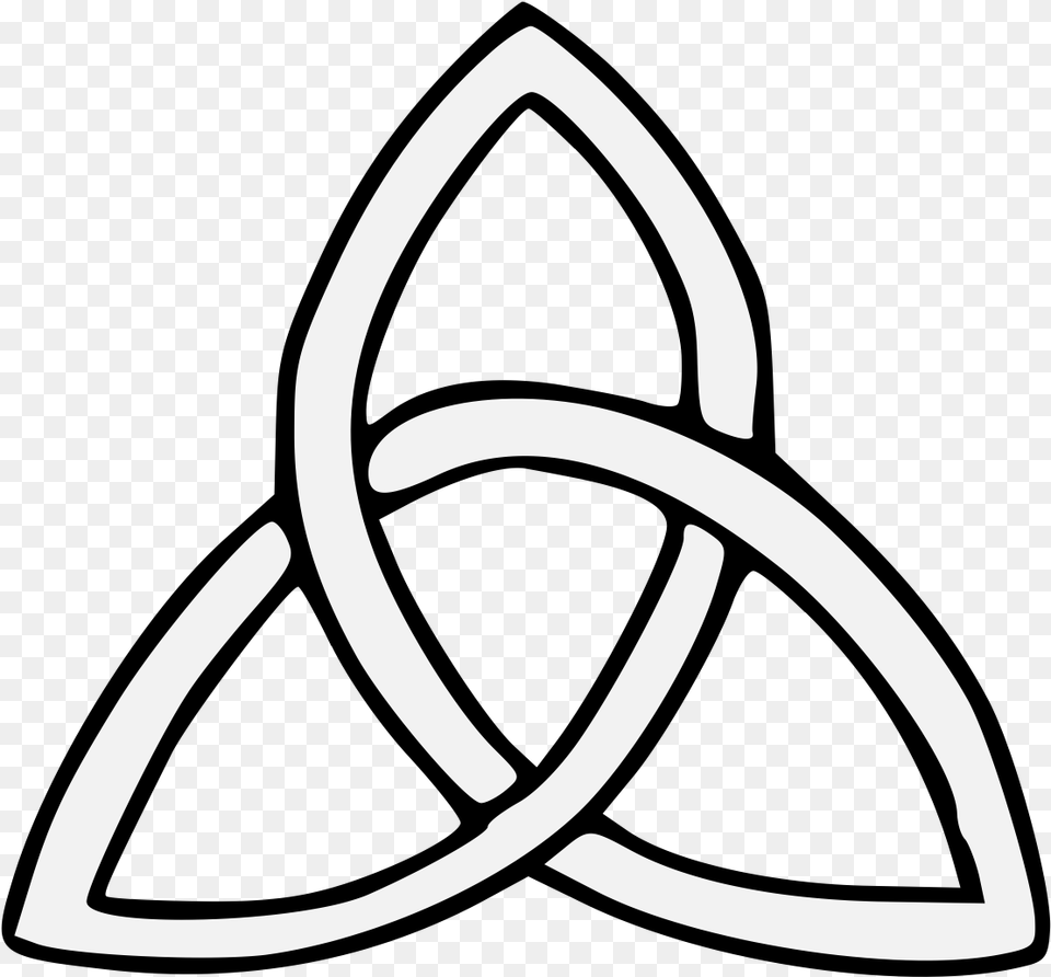 Celtic Knot Triquetra Symbol Clip Art Holy Trinity Symbol, Bow, Weapon, Triangle Free Png