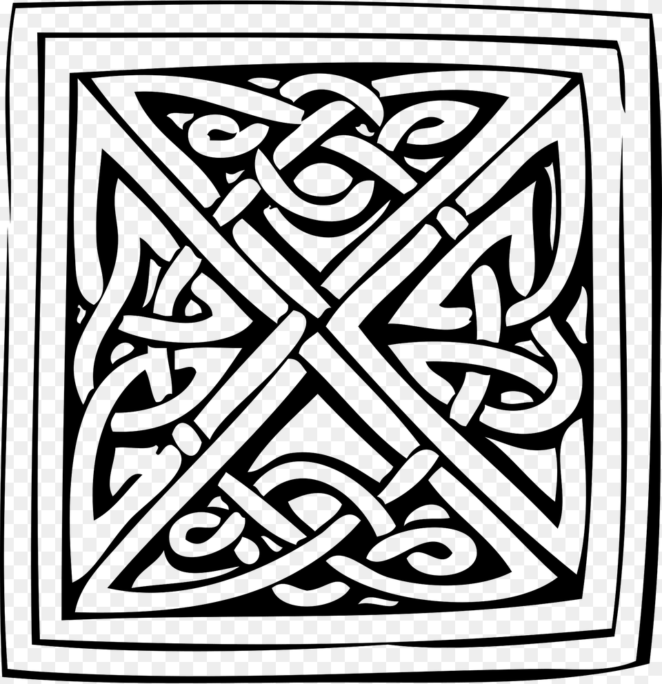 Celtic Knotwork Clipart, Emblem, Symbol Free Png Download