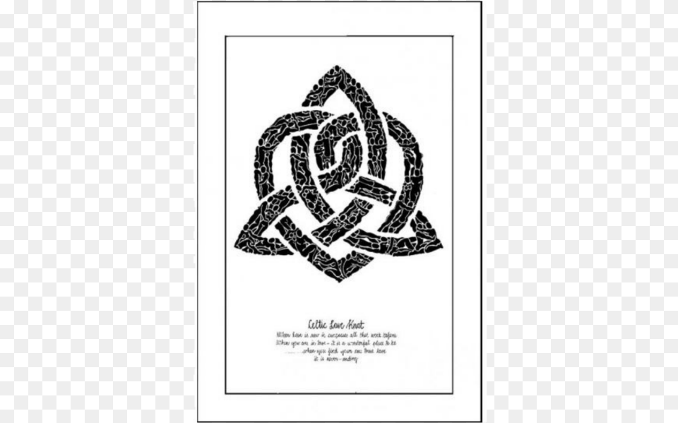 Celtic Love Knot, Symbol, Text, Animal, Mammal Free Png Download
