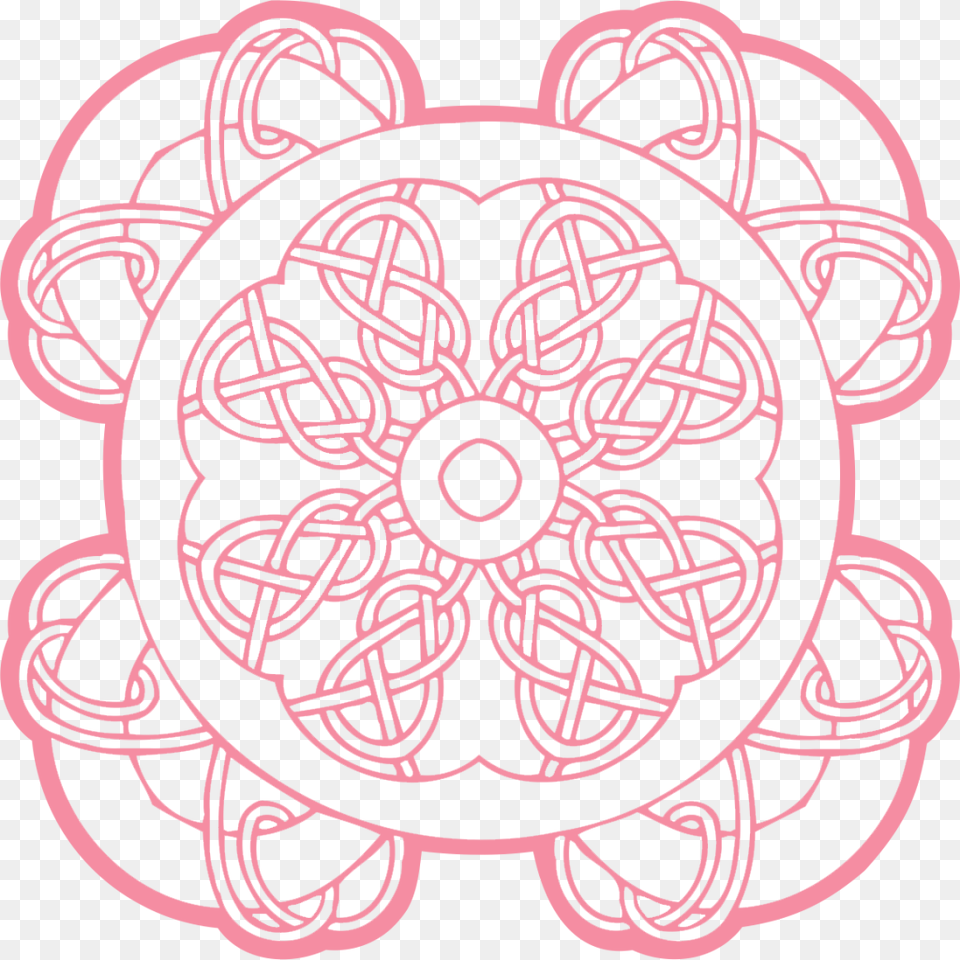 Celtic Ornament Vector Circle Rays Lifesaver Clipart Black And White, Pattern, Ammunition, Grenade, Weapon Png