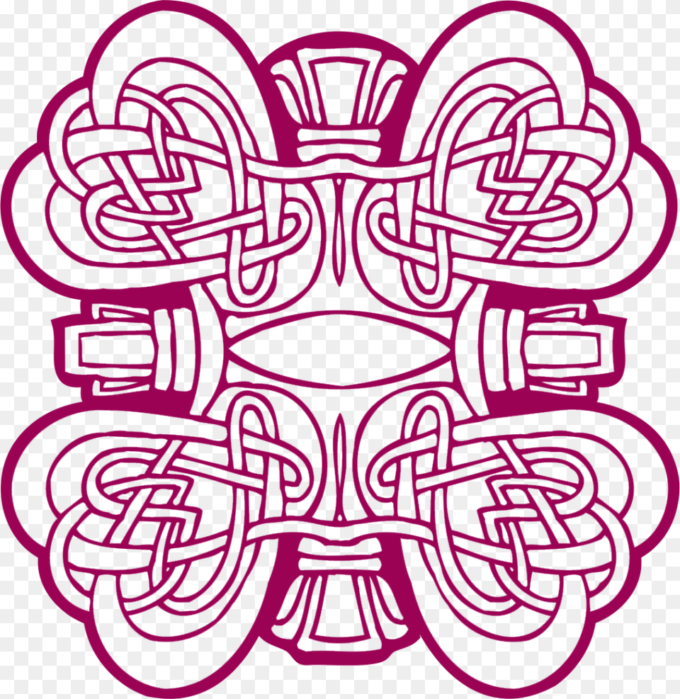 Celtic Ornament Vector Tuatha Celts, Purple, Pattern, Dynamite, Weapon Free Png Download