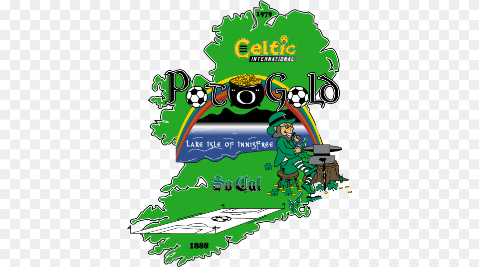 Celtic Pot O Gold Copa Celtic Soccer Club, Advertisement, Art, Poster, Graphics Free Png