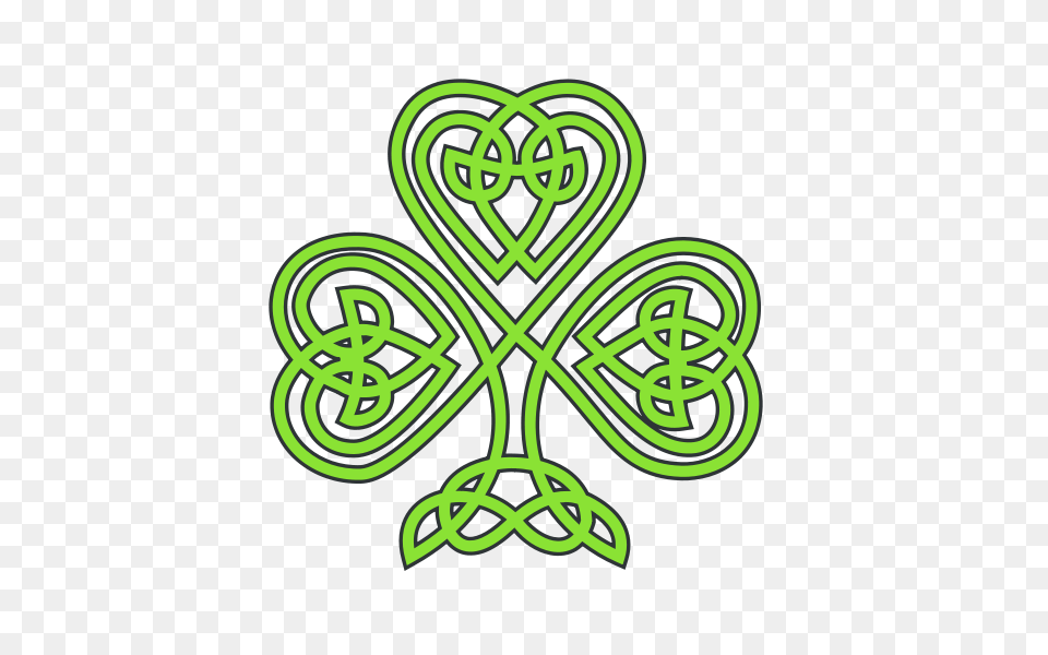 Celtic Shamrock Clip Arts For Web, Pattern Free Transparent Png