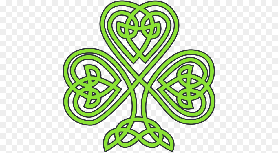 Celtic Shamrock St Patricks Day Celtic, Knot, Pattern Free Png