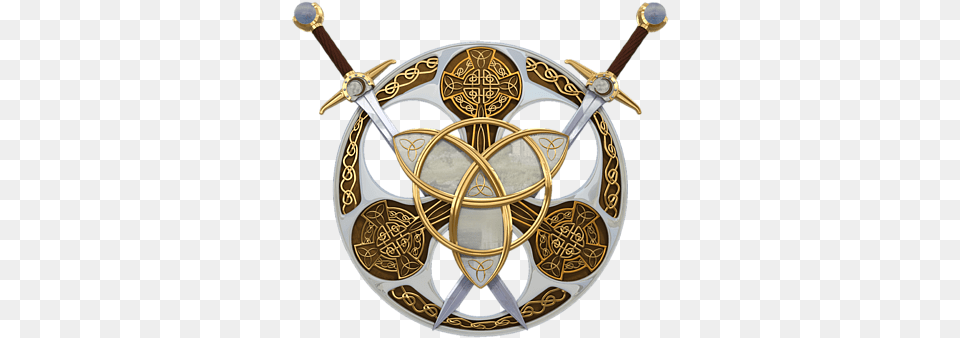 Celtic Shield, Sword, Weapon, Armor, Blade Free Png