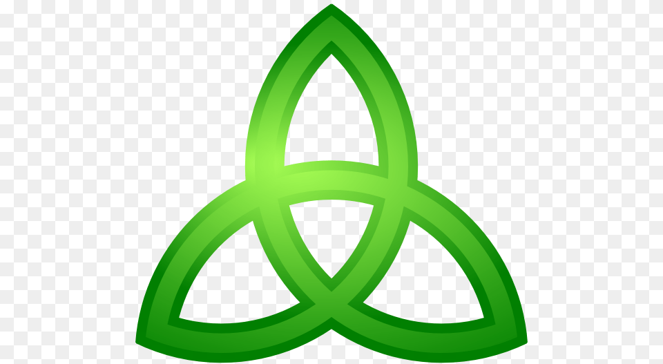 Celtic Trinity Knot Clipart, Green, Symbol, Star Symbol Free Png Download