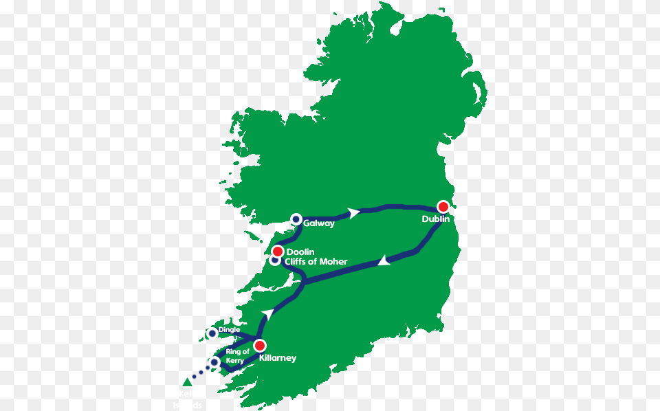 Celtic Voyage Map Map Of Ireland Vector, Water, Plot, Plant, Sea Png