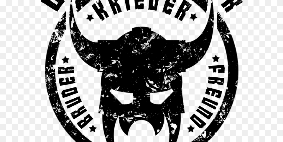 Celtic Warrior Logo, Gray Free Transparent Png