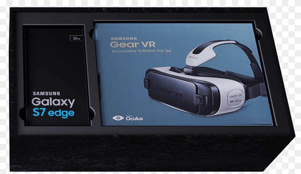 Celular Libre Samsung S7 Edge Gear Vr Negro, Computer Hardware, Electronics, Hardware, Camera Free Png Download