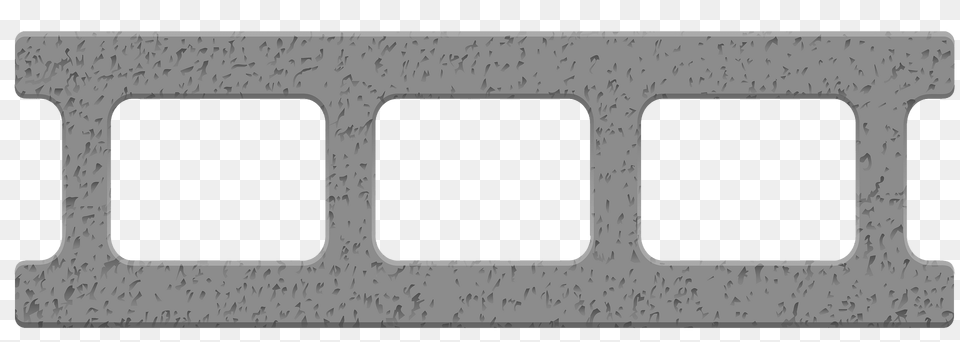 Cement Block Clipart, Fence, Bench, Furniture Png