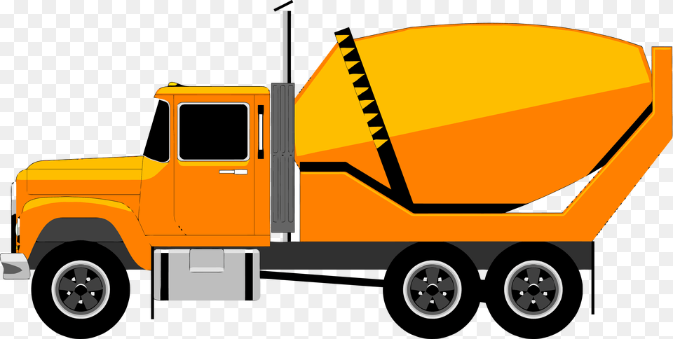 Cement Truck Mixer Clipart Cement Mixer Truck Clipart, Moving Van, Transportation, Van, Vehicle Png