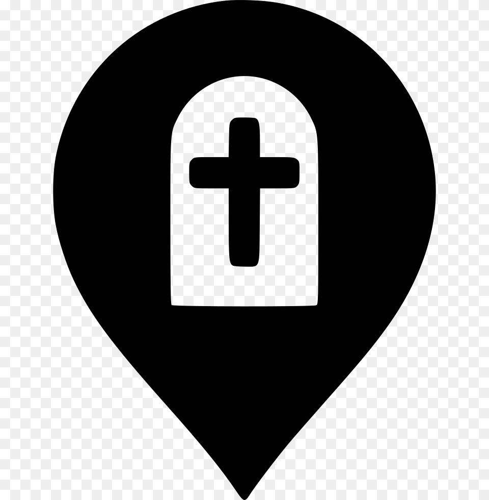 Cemetery Cemetery Icon, Cross, Symbol, Stencil Free Png