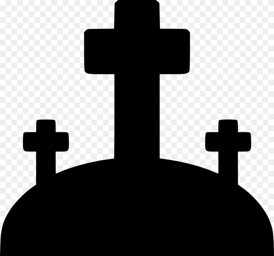 Cemetery Cemetery Icon, Cross, Symbol, Tomb, Gravestone Png