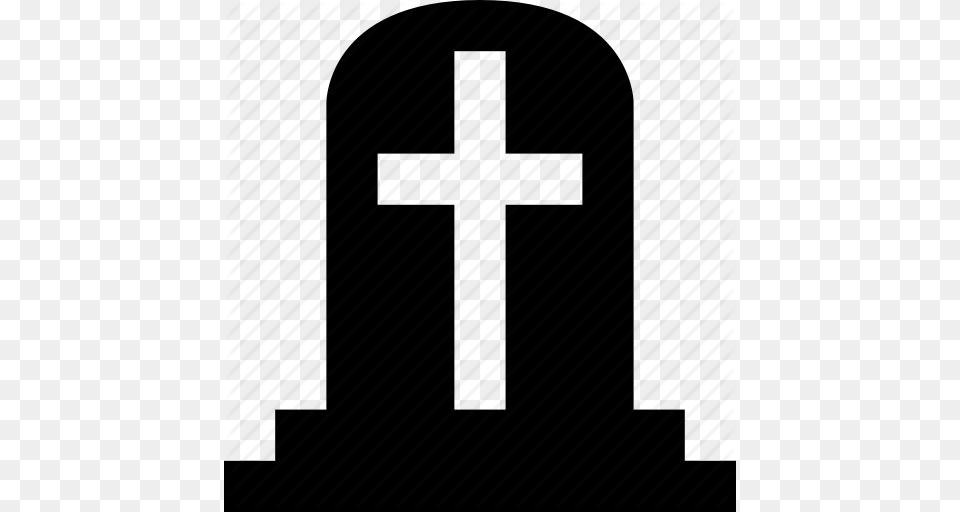 Cemetery Clip Black And White Rip Huge Freebie, Cross, Symbol, Architecture, Building Png