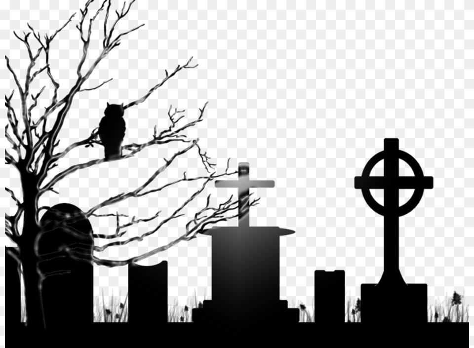 Cemetery Clipart, Cross, Symbol, Art, Drawing Free Transparent Png