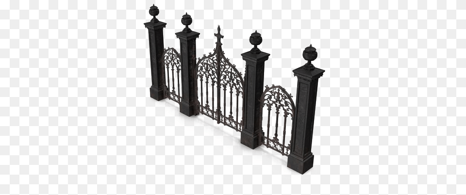 Cemetery Gates Modelos De Puertas De Cementerios, Fence, Gate Png